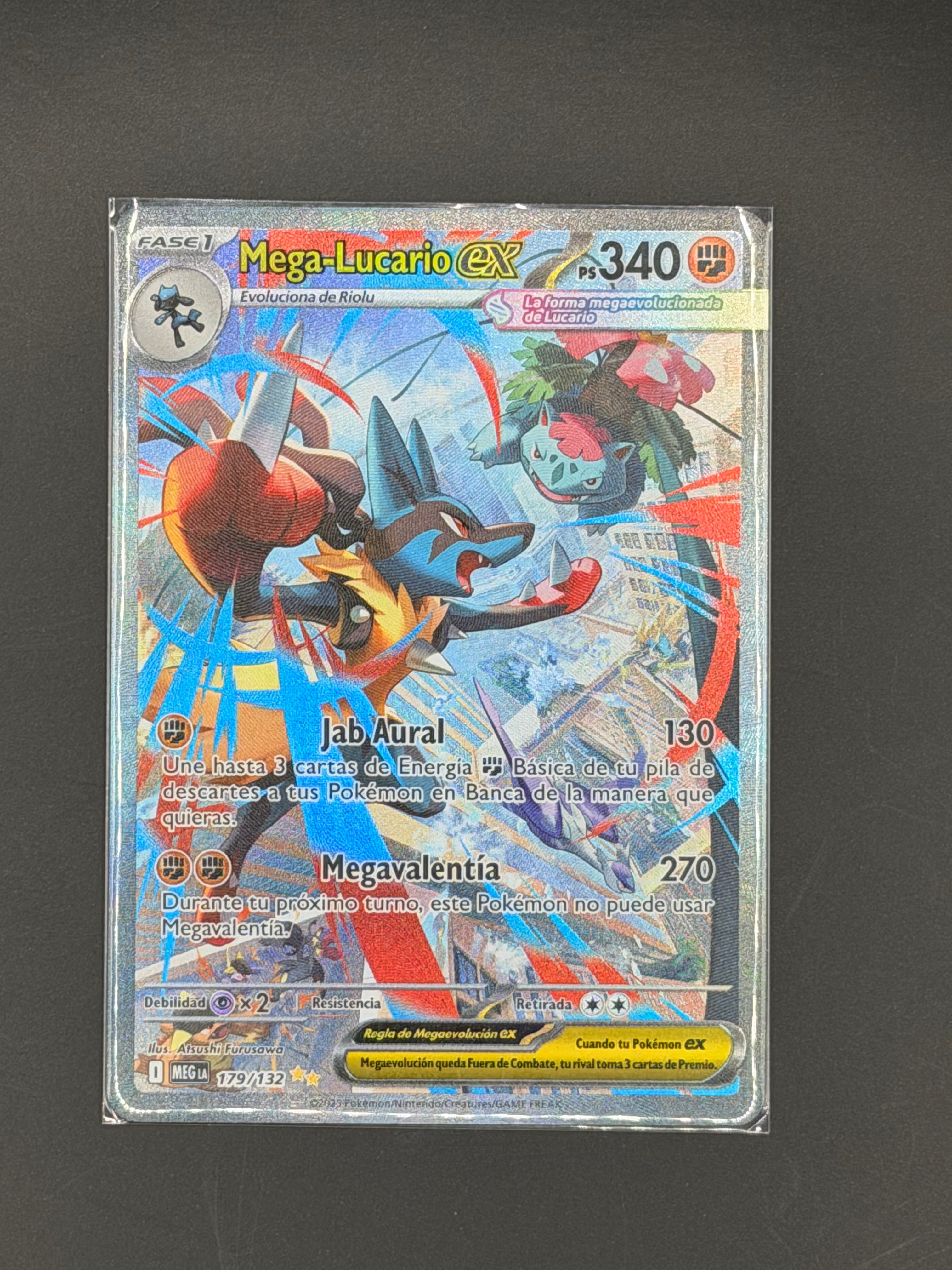Mega lucario EX Ingles - 179/132