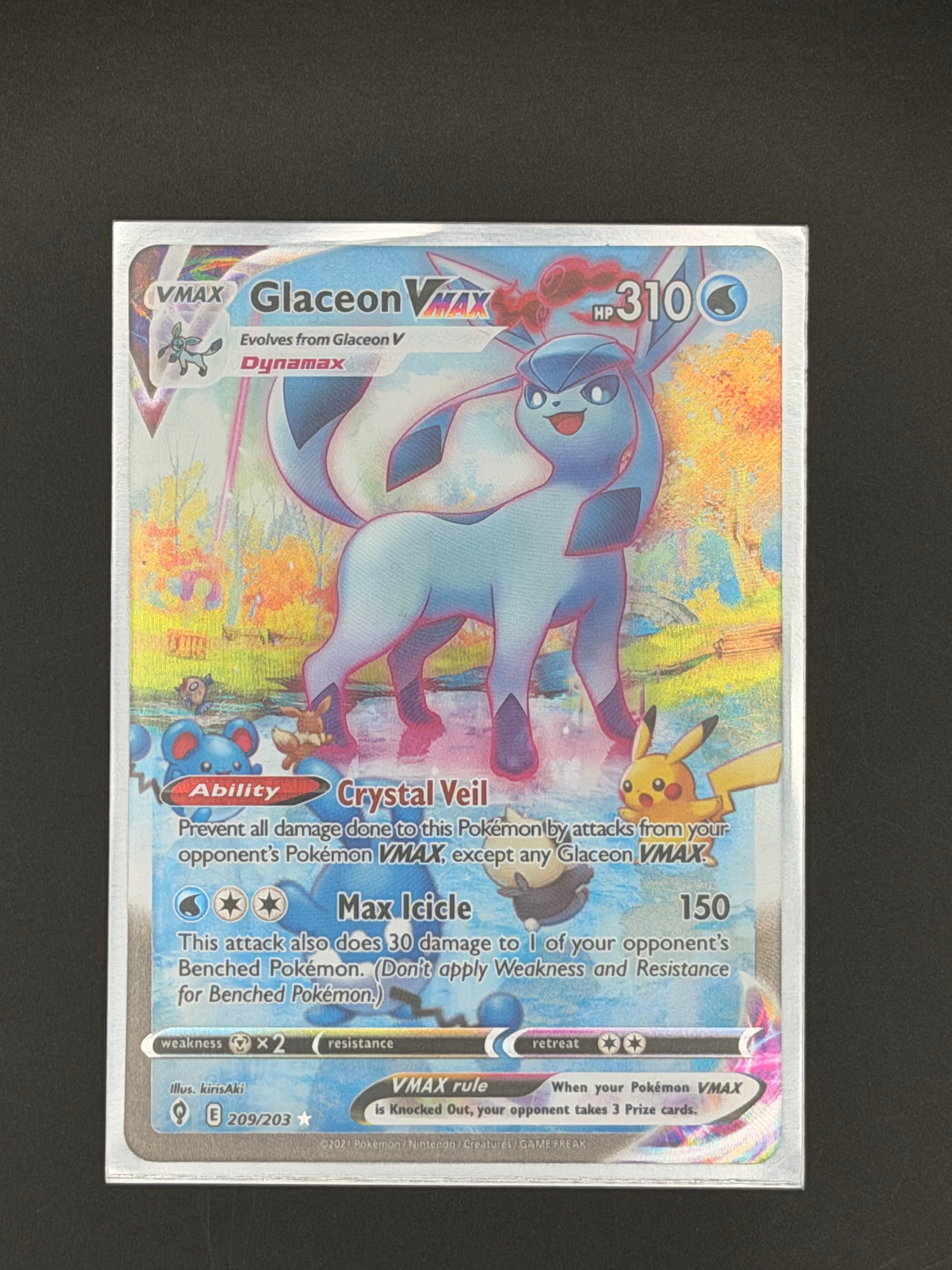 Glaceon Vmax Ingles - 209/203